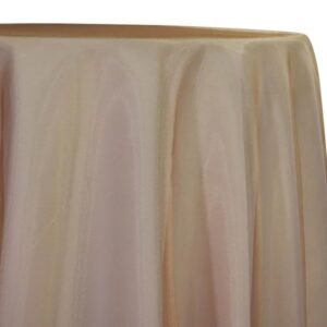 Table Overlay, Organza, 85"x85"- Cappuccino