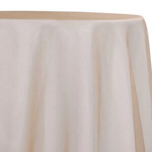 Table Overlay, Organza, 85"x85"- Peach