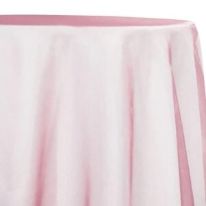 Table Overlay, Organza, 85"x85"- Pink