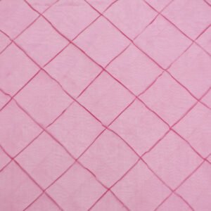 Table Runner, Pintuck, 12"x108", Pink