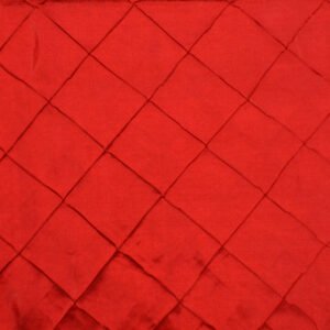 Table Runner, Pintuck, 12"x108", Red