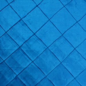Table Runner, Pintuck, 12"x108", Turquoise