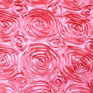 Rosette Satin, Coral