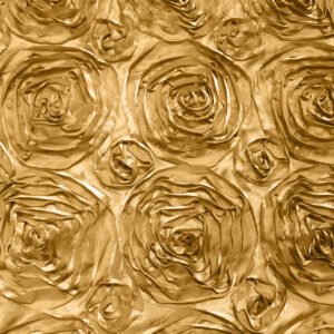 Rosette Satin, Gold