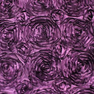Rosette Satin, Plum