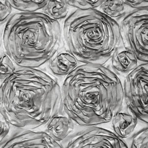 Rosette Satin, Silver