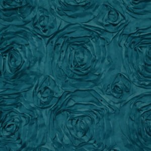 Rosette Satin, Teal