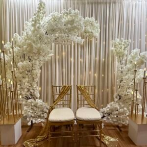 Cherry Blossom Arch Set 2, White