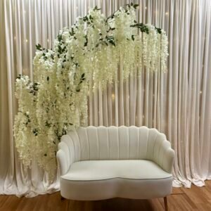 Wisteria Crescent Arch Set 2, Ivory