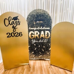 Graduation Set 2, Black and Gold