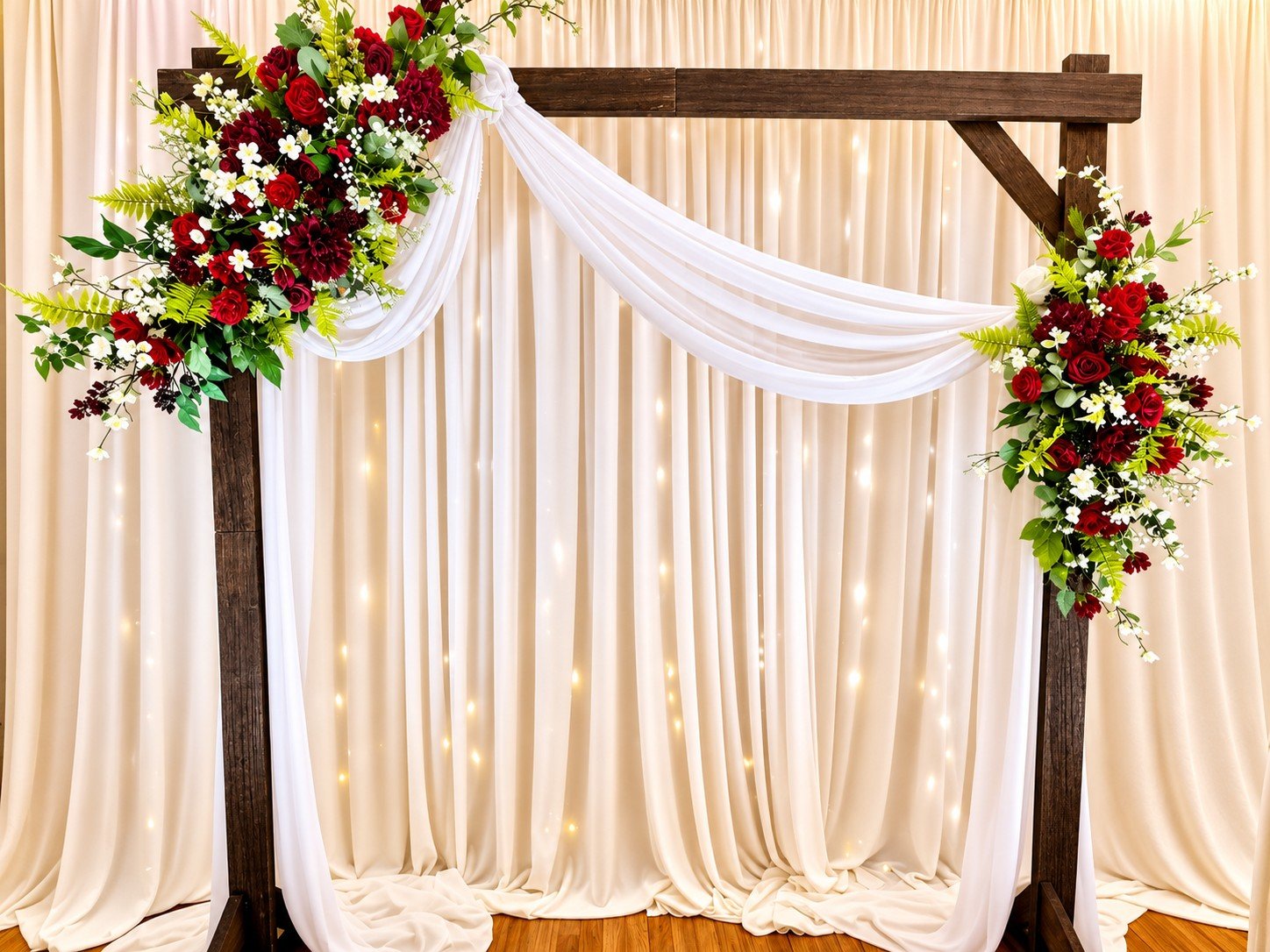 Square Wood Arch Set 1