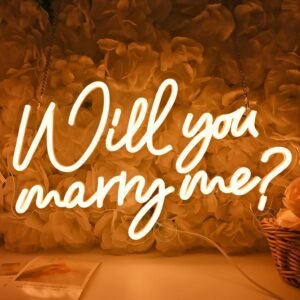 LED Sign - Will You Marry Me?